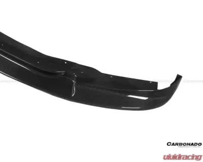 Carbonado CFRP 3D Style Front Lip BMW X6 F16 M-Tech 2014-2019 - CF8481D3-FL