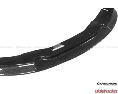 Carbonado CFRP 3D Style Front Lip BMW X6 F16 M-Tech 2014-2019 - CF8481D3-FL
