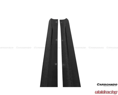 Carbonado CFRP 3D Style Side Skirts BMW X6 F16 M-Tech 2014-2019 - CF8481D3-SS