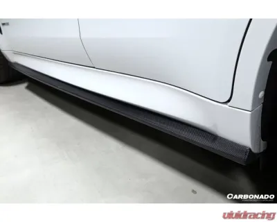 Carbonado CFRP 3D Style Side Skirts BMW X6 F16 M-Tech 2014-2019 - CF8481D3-SS