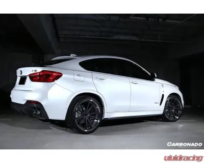 Carbonado CFRP 3D Style Trunk Spoiler BMW X6 F16 M-Tech 2014-2019 - CF8481D3-TS