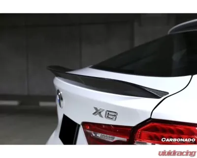 Carbonado CFRP 3D Style Trunk Spoiler BMW X6 F16 M-Tech 2014-2019 - CF8481D3-TS