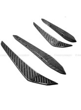 Carbonado CFRP MP Style Front Canards BMW M3 | M4 2021+                                     - CF8485MP-CRD - Image 3