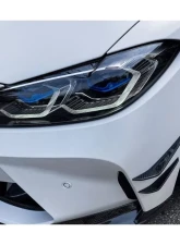 Carbonado CFRP MP Style Front Canards BMW M3 | M4 2021+                                     - CF8485MP-CRD - Image 5