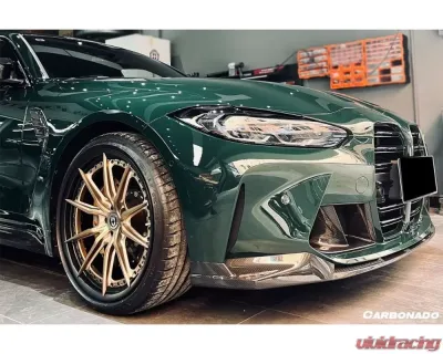 Carbonado DRYDCF MP Style Front Lip BMW M3 | M4 2021+ - DRYCF8485MP-FL