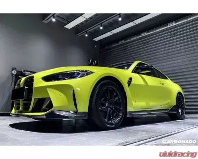 Carbonado DRYDCF MP Style Front Lip BMW M3 | M4 2021+ - DRYCF8485MP-FL