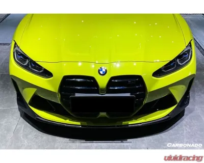 Carbonado DRYDCF MP Style Front Lip BMW M3 | M4 2021+ - DRYCF8485MP-FL