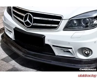 Carbonado CFRP L2 Style Front Lip for Mercedes Benz C63 AMG W204.1 2008-2011 - CF8491AMG.L2