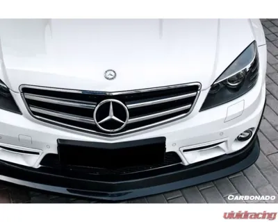 Carbonado CFRP L2 Style Front Lip for Mercedes Benz C63 AMG W204.1 2008-2011 - CF8491AMG.L2