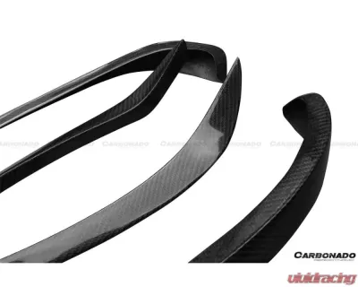 Carbonado CFRP RZS Style Front Canards Mercedes Benz CLA Sport | CLA45 AMG W117 2014-2016 - CF8496RZR.CA