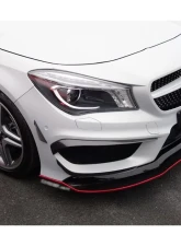 Carbonado CFRP RZS Style Front Canards Mercedes Benz CLA Sport | CLA45 AMG W117 2014-2016                                     - CF8496RZR.CA - Image 4
