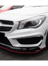 Carbonado CFRP RZS Style Front Canards Mercedes Benz CLA Sport | CLA45 AMG W117 2014-2016                                     - CF8496RZR.CA - Image 6