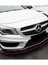Carbonado CFRP RS Style Front Lip for Mercedes Benz CLA Sport/CLA45 AMG W117 2014-2016                                     - CF8496RZR.FL - Image 4