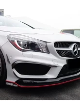Carbonado CFRP RS Style Front Lip for Mercedes Benz CLA Sport/CLA45 AMG W117 2014-2016                                     - CF8496RZR.FL - Image 5