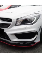 Carbonado CFRP RS Style Front Lip for Mercedes Benz CLA Sport/CLA45 AMG W117 2014-2016                                     - CF8496RZR.FL - Image 6