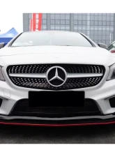 Carbonado CFRP RS Style Front Lip for Mercedes Benz CLA Sport/CLA45 AMG W117 2014-2016                                     - CF8496RZR.FL - Image 7