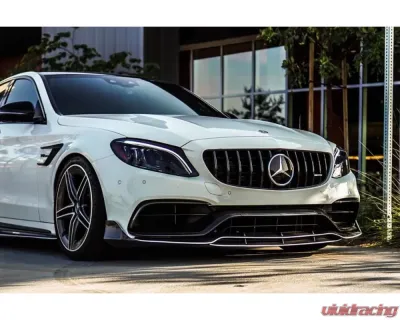 Carbonado CFRP Front Lip for Mercedes Benz C63/S AMG Sedan W205 2015-2021 - CF8502BRS.FL