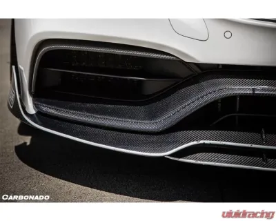 Carbonado CFRP Front Lip for Mercedes Benz C63/S AMG Sedan W205 2015-2021 - CF8502BRS.FL
