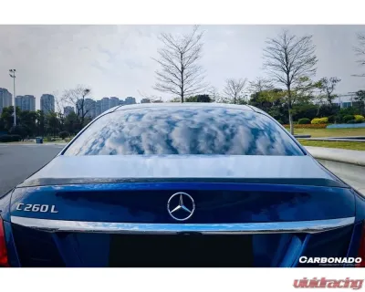 Carbonado CFRP AMG Style Trunk Spoiler Mercedes Benz C63 C-Class W205 Sedan 2015-2021 - CF8502OEM.TS