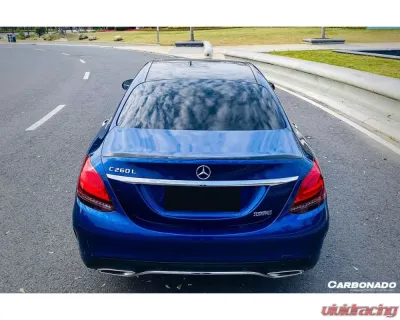 Carbonado CFRP AMG Style Trunk Spoiler Mercedes Benz C63 C-Class W205 Sedan 2015-2021 - CF8502OEM.TS