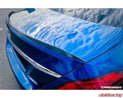 Carbonado CFRP AMG Style Trunk Spoiler Mercedes Benz C63 C-Class W205 Sedan 2015-2021 - CF8502OEM.TS