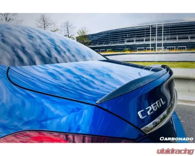 Carbonado CFRP AMG Style Trunk Spoiler Mercedes Benz C63 C-Class W205 Sedan 2015-2021 - CF8502OEM.TS