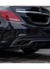 Carbonado CFRP PS Style Rear Diffuser Mercedes Benz C63 | S AMG Sedan W205 2015-2021                                     - CF8502PSM.RD - Image 12