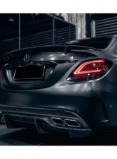 Carbonado CFRP PS Style Rear Diffuser Mercedes Benz C63 | S AMG Sedan W205 2015-2021                                     - CF8502PSM.RD - Image 15
