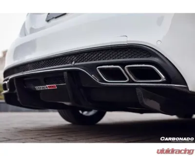 Carbonado CFRP PS Style Rear Diffuser Mercedes Benz C63 | S AMG Sedan W205 2015-2021 - CF8502PSM.RD