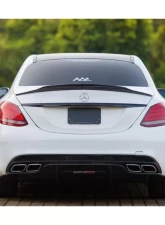 Carbonado CFRP PS Style Rear Diffuser Mercedes Benz C63 | S AMG Sedan W205 2015-2021                                     - CF8502PSM.RD - Image 7
