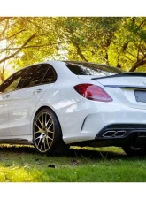 Carbonado CFRP PS Style Rear Diffuser Mercedes Benz C63 | S AMG Sedan W205 2015-2021                                     - CF8502PSM.RD - Image 9