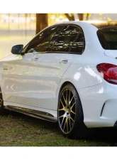 Carbonado CFRP PS Style Side Skirts Mercedes Benz C-Class W205 Sedan 2015-2021                                     - CF8502PSM.SS - Image 13