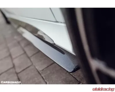 Carbonado CFRP PS Style Side Skirts Mercedes Benz C-Class W205 Sedan 2015-2021 - CF8502PSM.SS