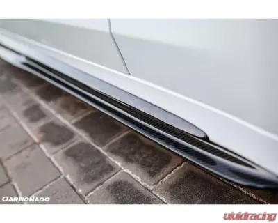 Carbonado CFRP PS Style Side Skirts Mercedes Benz C-Class W205 Sedan 2015-2021 - CF8502PSM.SS