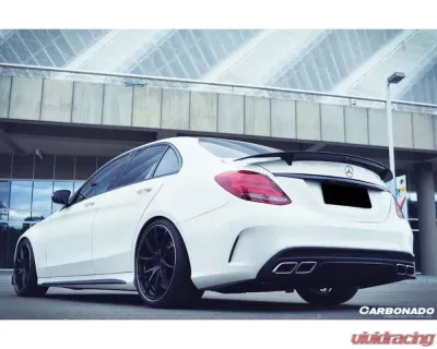 Carbonado CFRP RT-II Style Trunk Spoiler for Mercedes Benz C-Class W205 2015-2021 - CF8502RT-2.TS