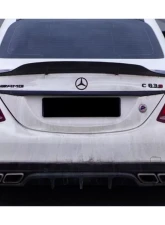 Carbonado Carbon Fiber RT Style Trunk Spoiler for Mercedes Benz C-Class W205 2015-2021                                     - CF8502RT.TS - Image 7