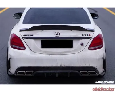 Carbonado Carbon Fiber RT Style Trunk Spoiler for Mercedes Benz C-Class W205 2015-2021 - CF8502RT.TS