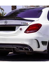 Carbonado Carbon Fiber RT Style Trunk Spoiler for Mercedes Benz C-Class W205 2015-2021                                     - CF8502RT.TS - Image 9