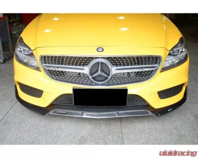 Carbonado CFRP BRS Style Front Lip for Mercedes Benz CLS Class W218 Sport 2014-2017 - CF8505BRS.FL