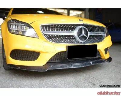Carbonado CFRP BRS Style Front Lip for Mercedes Benz CLS Class W218 Sport 2014-2017 - CF8505BRS.FL