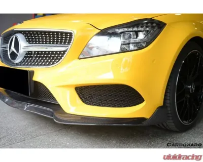 Carbonado CFRP BRS Style Front Lip for Mercedes Benz CLS Class W218 Sport 2014-2017 - CF8505BRS.FL