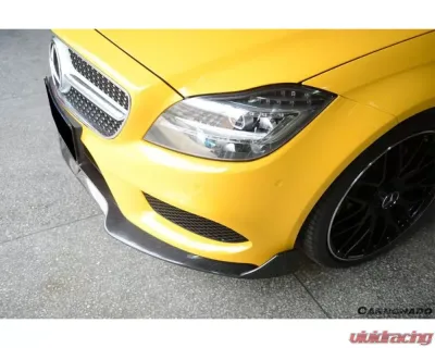 Carbonado CFRP BRS Style Front Lip for Mercedes Benz CLS Class W218 Sport 2014-2017 - CF8505BRS.FL