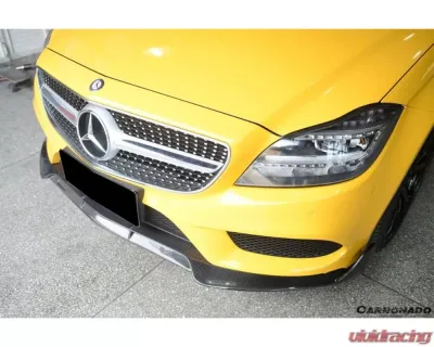 Carbonado CFRP BRS Style Front Lip for Mercedes Benz CLS Class W218 Sport 2014-2017 - CF8505BRS.FL