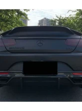 Carbonado Carbon Fiber RT Style Trunk Spoiler for Mercedes Benz S Class C217 2014-2021                                     - CF8506RT-TS - Image 7