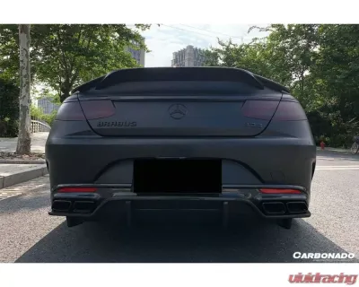 Carbonado Carbon Fiber RT Style Trunk Spoiler for Mercedes Benz S Class C217 2014-2021 - CF8506RT-TS