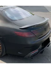 Carbonado Carbon Fiber RT Style Trunk Spoiler for Mercedes Benz S Class C217 2014-2021                                     - CF8506RT-TS - Image 8