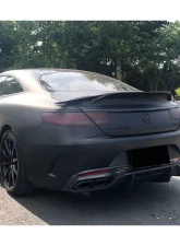 Carbonado Carbon Fiber RT Style Trunk Spoiler for Mercedes Benz S Class C217 2014-2021                                     - CF8506RT-TS - Image 9