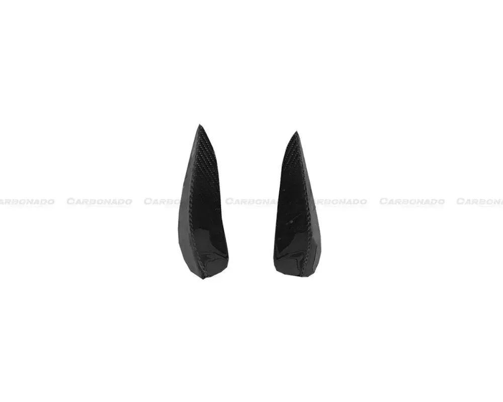 Carbonado FGCF RZS Style Front Bumper Canards Mercedes Benz AMG GT | GTS 2015-2017 - FGCF8508RZS-FCRD