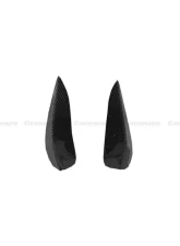 Carbonado CFRP RZS Style Front Bumper Canards Mercedes Benz AMG GT | GTS 2015-2017                                     - CF8508RZS-FCRD - Image 5