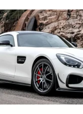 Carbonado CFRP RZS Style Front Bumper Canards Mercedes Benz AMG GT | GTS 2015-2017                                     - CF8508RZS-FCRD - Image 3